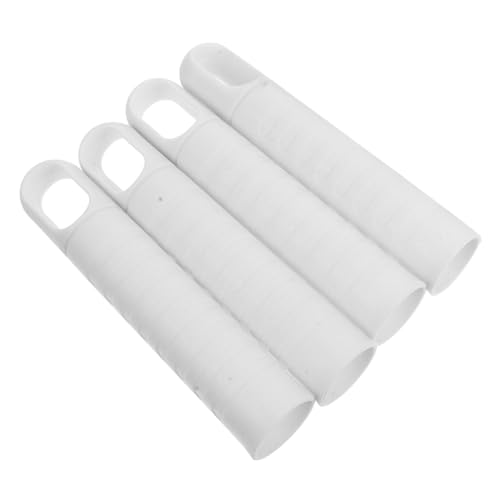 SKISUNO Kehrschaufel Griff Hülse 4 Stücke Mopp Pole Adapter Austauschbare Tipps Leichte von SKISUNO