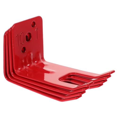 SKISUNO 4 Stück Teiliges Feuerlöscher Wandhalter aus Robustem Eisen Halterung zur Sicheren Wandmontage Inklusive Schrauben Langlebig und Vielseitig Kompatibel für Verschiedene von SKISUNO