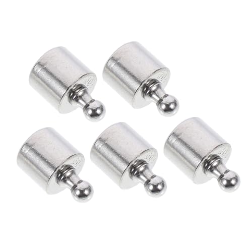 SKISUNO 5 Stück Kalibriergewichte Präzisions gewichte Verchromt für Digitale Waagen Labor Feinwaage Schmuckwaage Professionelle Eichung von SKISUNO