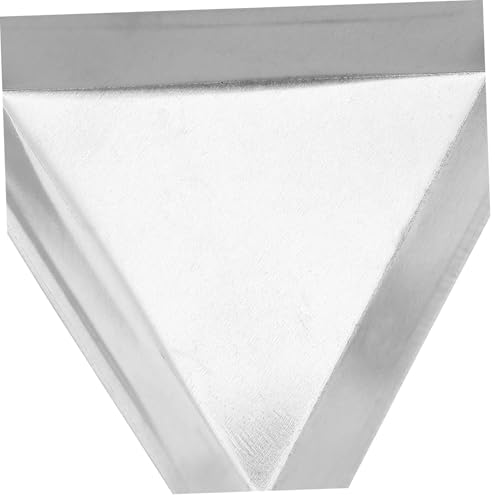 SKISUNO 6 Stück Edelstahl Wiegeschalen Dreieckige Wägeschalen für Schmuck Pulver Flüssigkeiten Präzisionswaage Tray Labormessung Carat Genauigkeit Langlebig Platzsparend SKISUNO 6 Stück Edelstahl Wiegeschalen Dreieckige Wägeschalen für Schmuck Pulver Flüssigkeiten Präzisionswaage Tray Labormessung Carat Genauigkeit Langlebig Platzsparend von SKISUNO