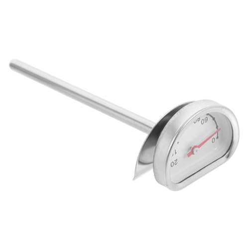 SKISUNO Edelstahl Ölthermometer mit Ständer Hochtemperaturbeständig Präzises Kochthermometer für Frittieröl und Fleisch Robustes Küchenthermometer für Öltemperaturmessung Beim Frittieren SKISUNO Edelstahl Ölthermometer mit Ständer Hochtemperaturbeständig Präzises Kochthermometer für Frittieröl und Fleisch Robustes Küchenthermometer für Öltemperaturmessung Beim Frittieren von SKISUNO