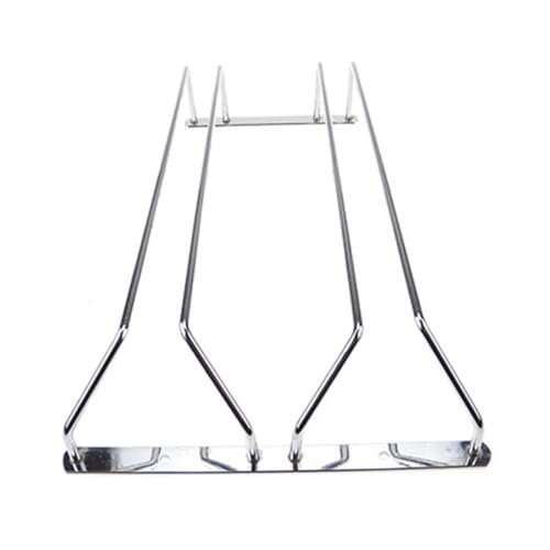 SKISUNO Edelstahl Wand-weinglashalter Doppelreihe Hängend Stielgläser Aufbewahrung Wandmontage Weinregal Küchen Bar Organizer Silber SKISUNO Edelstahl Wand-weinglashalter Doppelreihe Hängend Stielgläser Aufbewahrung Wandmontage Weinregal Küchen Bar Organizer Silber von SKISUNO
