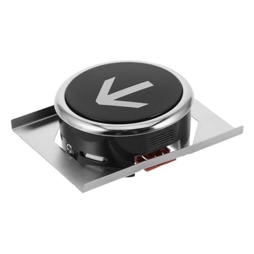 SKISUNO Elevator Push Button Rundes für Aufzug Präzise Haptische Rückmeldung Langlebig und Original Kompatibel mit Lift Panels Schnelle und Sichere Bedienung für Büro Hotelgebäude von SKISUNO