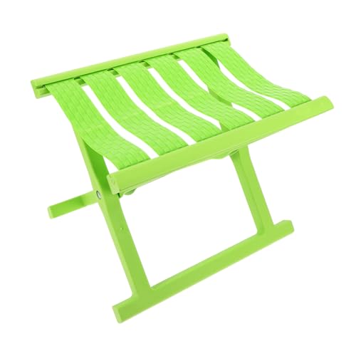 SKISUNO Faltbarer Outdoor Campinghocker Leichter Tragbarer Klappstuhl Platzsparend Schnell Vielseitig für Angeln Gartenarbeit Grillen Wandern und Picknick Geeignet Grasgrün von SKISUNO