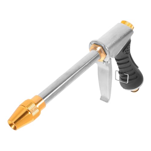SKISUNO Hochdruck Gartenschlauch Sprühdüse Aus Metall Mit Langem Griff Verstellbare Wasserdüse Für Pflanzenbewässerung Autowaschen Fensterreinigung Und Haustiere SKISUNO Hochdruck Gartenschlauch Sprühdüse Aus Metall Mit Langem Griff Verstellbare Wasserdüse Für Pflanzenbewässerung Autowaschen Fensterreinigung Und Haustiere von SKISUNO