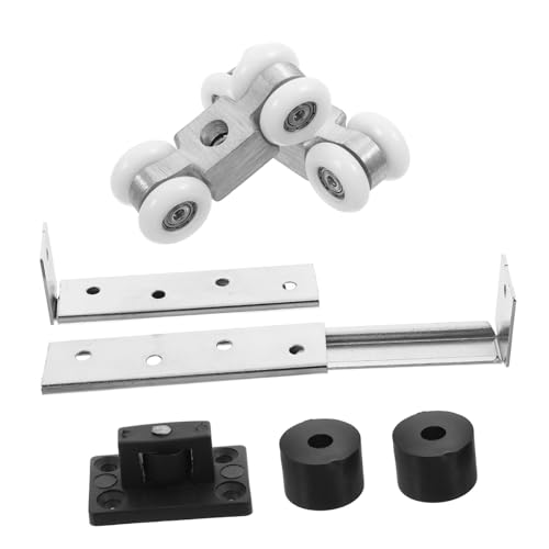 SKISUNO Kranradspur Rolle industriell Läufer Beweger gleiten Form Tasche Türmontageräder Schiebeschiene für Schranktüren Schiebetür -Hardware Gleitbahn Scheunentürräder Nylon Silber SKISUNO Kranradspur Rolle industriell Läufer Beweger gleiten Form Tasche Türmontageräder Schiebeschiene für Schranktüren Schiebetür -Hardware Gleitbahn Scheunentürräder Nylon Silber von SKISUNO