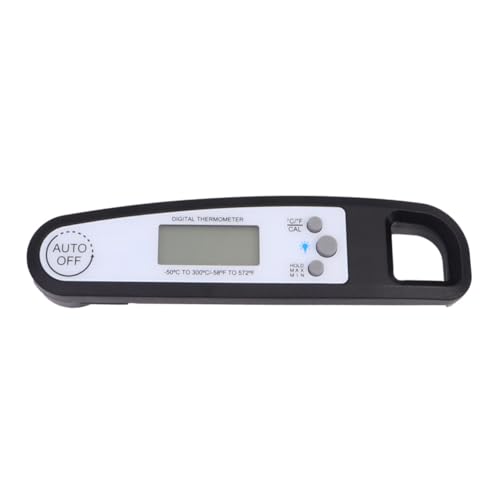 SKISUNO Luminous Faltbares Lebensmittelthermometer mit Präziser Sonde Elektronisches Bbq Grillthermometer für Küche und Braten Klappbares Thermometer mit Nachtlicht Praktisches Kochgerät SKISUNO Luminous Faltbares Lebensmittelthermometer mit Präziser Sonde Elektronisches Bbq Grillthermometer für Küche und Braten Klappbares Thermometer mit Nachtlicht Praktisches Kochgerät von SKISUNO