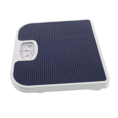 SKISUNO Mechanische Körperwaage Für Präzise Gewichtsüberwachung Robuste Analoge Tiefblauer Farbe Für Gesundheitsmanagement Und Tägliche Nutzung Im Badezimmer von SKISUNO