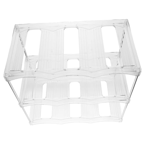 SKISUNO Stapelbarer Transparenter Wasserflaschen Organizer Stufig Klappbar Multifunktional für Küchenarbeitsplatte Schrank Gewürzflaschen Aufbewahrung Kunststoff Regal SKISUNO Stapelbarer Transparenter Wasserflaschen Organizer Stufig Klappbar Multifunktional für Küchenarbeitsplatte Schrank Gewürzflaschen Aufbewahrung Kunststoff Regal von SKISUNO
