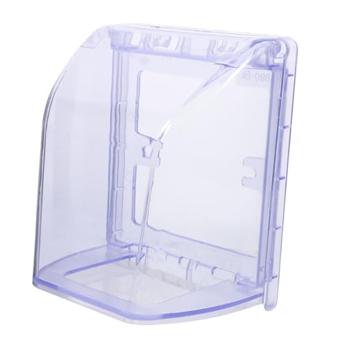 SKISUNO Wasserdichte Transparente Steckdosenschutzbox Große Wetterfeste Abdeckung für Außen Badezimmersteckdosen Schutz gegen Spritzwasser Kompatibel mit Wasserheizern und Elektrischen SKISUNO Wasserdichte Transparente Steckdosenschutzbox Große Wetterfeste Abdeckung für Außen Badezimmersteckdosen Schutz gegen Spritzwasser Kompatibel mit Wasserheizern und Elektrischen von SKISUNO