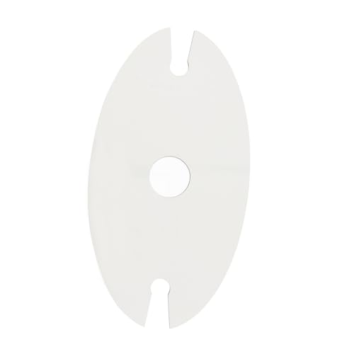 SKISUNO Weinflaschenhalter Holz und Metall Hängend Oval Weinregal Wandmontage Weinglashalter Platzsparend Elegant Weiß SKISUNO Weinflaschenhalter Holz und Metall Hängend Oval Weinregal Wandmontage Weinglashalter Platzsparend Elegant Weiß von SKISUNO