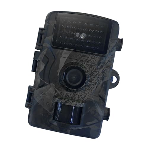 SKISUNO Wildkamera mit Farbdisplay wasserdichte Outdoor Jagdkamera mit Pir Bewegungsmelder Nachtsicht infrarot Überwachungskamera für Tierbeobachtung ohne Batterie von SKISUNO