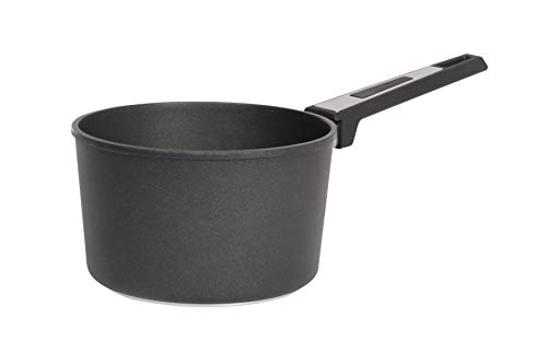 SKK 2511 Titan Induction, Guss-Stieltopf ø 20cm, antihaft-beschichteter Topf, induktionsgeeignet, keramisch verstärkt, mit festem Griff, Backofen-fest, Made in Germany von SKK