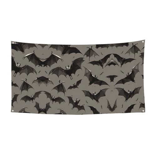 Halloween Fledermäuse Graudruck Party Banner Festliche Dekorationen Geburtstag Karneval Halloween Jahrestag Hochzeit Halloween Fledermäuse Graudruck Party Banner Festliche Dekorationen Geburtstag Karneval Halloween Jahrestag Hochzeit von SKKNT