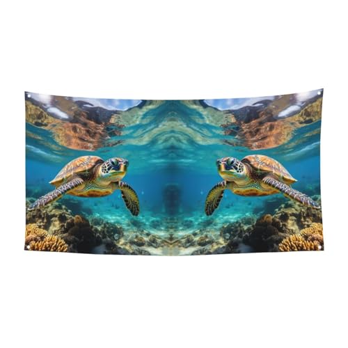 Lord Howe Island Sea Turtleprint Party Banner Festliche Dekorationen Geburtstag Karneval Halloween Jahrestag Hochzeit von SKKNT