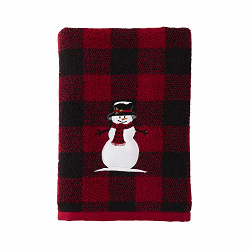 SKL Home Woodland Winter Badetuch, Rot von SKL Home