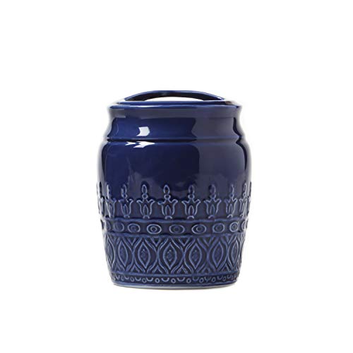 SKL Home Kali, Steinzeug, blau, Toothbrush Holder von SKL Home