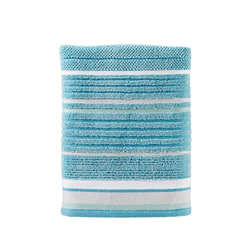 SKL Home SeabrookStripe Badetuch, Baumwolle, Blaugrün/EIN Hauch von Paradies (Trace of Paradise), Bath Towel SKL Home SeabrookStripe Badetuch, Baumwolle, Blaugrün/EIN Hauch von Paradies (Trace of Paradise), Bath Towel von SKL Home