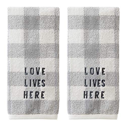 SKL Home Love Lives Here, Handtuch-Set, Natur von SKL Home