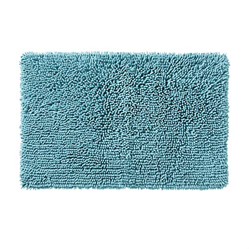 SKL HOME by Saturday Knight Ltd. Ocean Aquarell Schuppen Teppich, Aqua, 20 x 30 von SKL Home