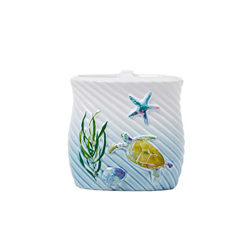 SKL Home by Saturday Knight Ltd. Watercolor Ocean Toothbrush Holder, Multicolored von SKL HOME by Saturday Knight Ltd.