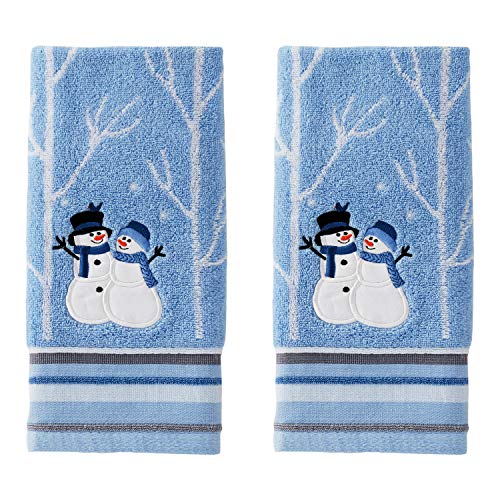 SKL HOME by Saturday Knight Ltd. Winter Friends Handtuch-Set, Blau von SKL Home