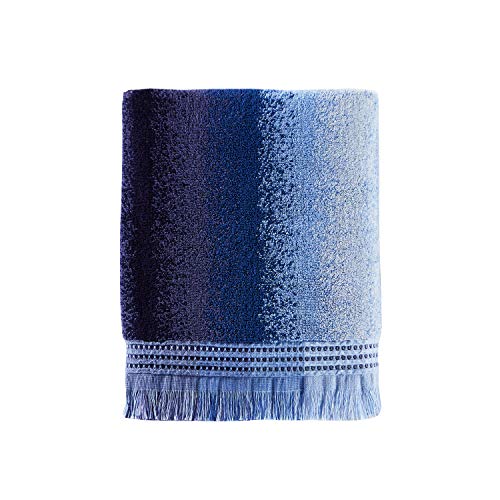 SKL Home Eckhart Stripe Badetuch, blau von SKL Home