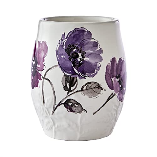 SKL Home Floral Waltz Trinkglas, Keramik, violett von SKL Home