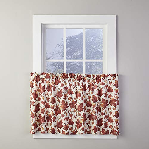 SKL Home Harvest Falling Leaves Vorhang, Etagenpaar, Spice von SKL Home