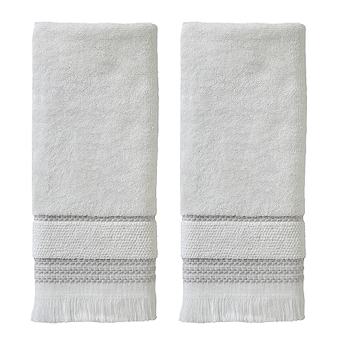 SKL Home Lässiges Fransenhandtuch, 2er-Pack von SKL Home