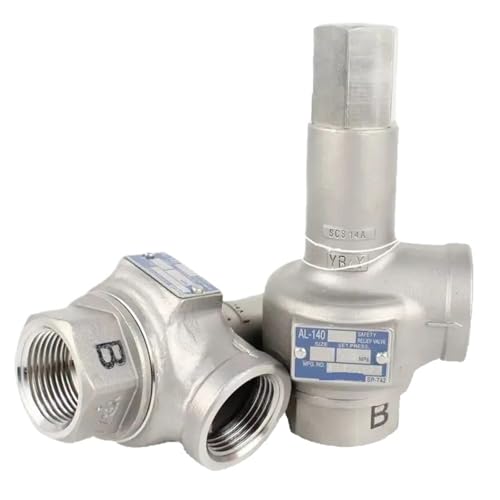 AL-140 sus316 Edelstahlguss-Hubventile mit einstellbarer Überdruckklappe for Dampf(DN15) von SKLIQMMV