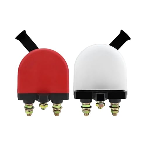 Batterie Trennschalter Leistungsschalter Hohe Teile 12V-36V Cut Off Kill Switch(WHITE) von SKLIQMMV