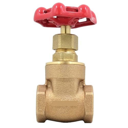 Bronzeguss DN15 1/2" ZOLL DN20 3/4" DN25 1" Absperrschieber for Wasser Öl Gas(DN15) von SKLIQMMV