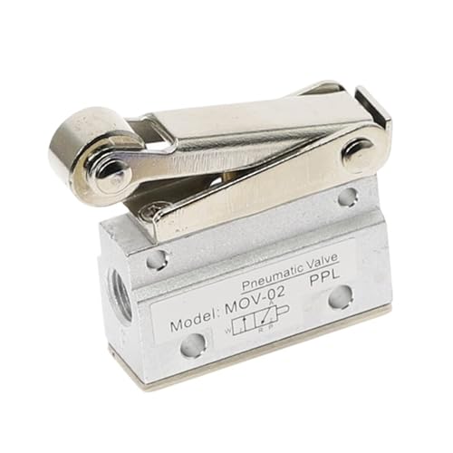 MOV-02 PT 1/8" Innengewinde 3 Position 2 Weg Pneumatische Mechanische Ventil MOV-321 Umkehr Roller Hand Manuelle Ventile(MOV-02 4MM) von SKLIQMMV