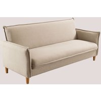 Sklum - 2-Sitzer-Liegesofa aus Shung-Stoff Creme-Beige - Creme-Beige von SKLUM