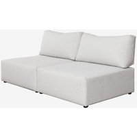 2-teiliges modulares Sofa Kata Cremebeige - Cremebeige - Sklum von SKLUM