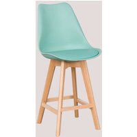 2er-Pack Barhocker 65 cm mit nordischem Kunstlederkissen Grün Jade - Sklum 2er-Pack Barhocker 65 cm mit nordischem Kunstlederkissen Grün Jade - Sklum von SKLUM