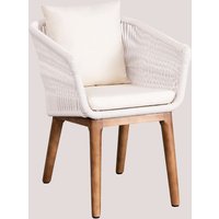Barker Esszimmerstühle, 2er-Pack Gardenia Weiß - Sklum von SKLUM