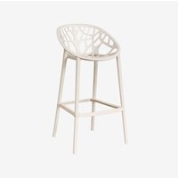 2er Set Outdoor-Barhocker Ores Braun Tapioca ↑75 cm - Sklum von SKLUM