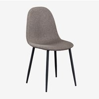 4er Set Esszimmerstühle Glamm Schwarz - Sklum von SKLUM