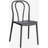4er-Set stapelbare Esszimmerstühle aus Polypropylen Mizzi Grau Graphit - Sklum 4er-Set stapelbare Esszimmerstühle aus Polypropylen Mizzi Grau Graphit - Sklum von SKLUM