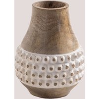 Sklum - Biala-Vase aus Mangoholz ↑16 cm Sklum - Biala-Vase aus Mangoholz ↑16 cm von SKLUM