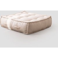 Bodenkissen für modulares Sofa aus Baumwolle Yebel Creme-Beige - Creme-Beige - Sklum von SKLUM