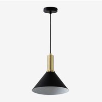 Deckenlampe aus Eisen (Ø25 cm) Berien Schwarz - Sklum von SKLUM