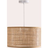 Sklum - Deckenlampe aus Rattan Ytse Braun Natur von SKLUM