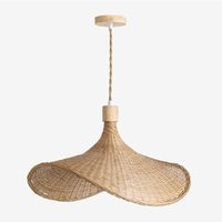 Sklum - Chaifer Bambus-Deckenlampe Natürlich 55 x 45 cm a von SKLUM