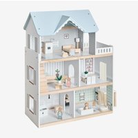 Sklum - Elizabeth Kids Puppenhaus aus Holz Natürliche Farben von SKLUM