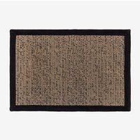 Fußmatte aus Jute 60x40 cm Gimendy Schwarz - Sklum Fußmatte aus Jute 60x40 cm Gimendy Schwarz - Sklum von SKLUM