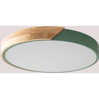 Jan LED-Deckenleuchte Celadón - Madera Natural Ø40 cm - Sklum Jan LED-Deckenleuchte Celadón - Madera Natural Ø40 cm - Sklum von SKLUM