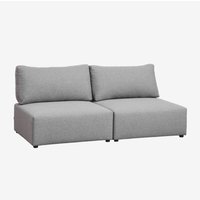 Kata 2-teiliges modulares Sofa Grau - Sklum von SKLUM
